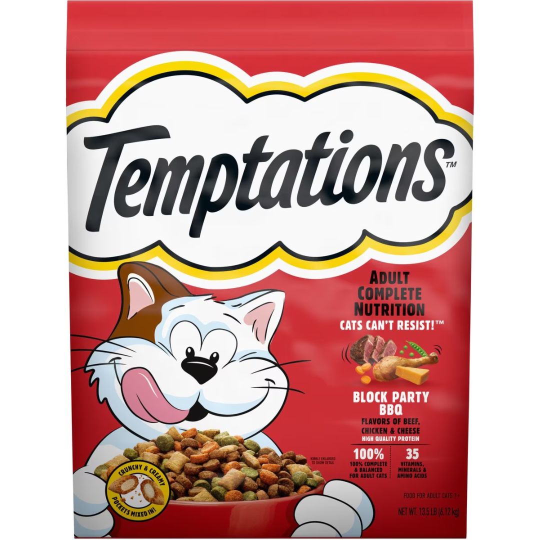 Temptations Block Party BBQ Dry Cat Food