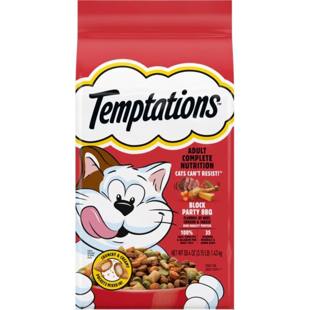 Temptations Block Party BBQ Dry Cat Food