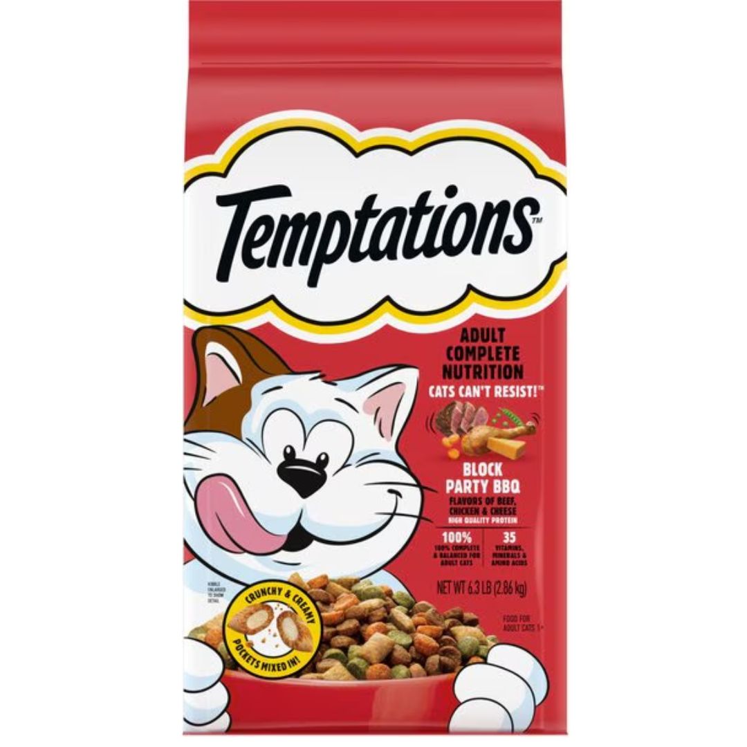 Temptations Block Party BBQ Dry Cat Food