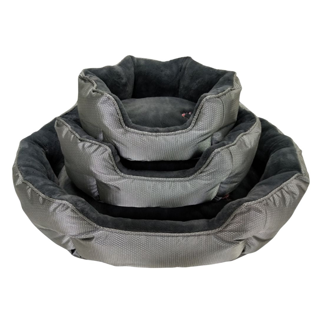 ThermoSwitch Santorini Pet Bed Grey