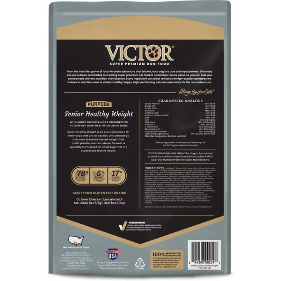 Victor Purpose Senior Healthy Weight 5#