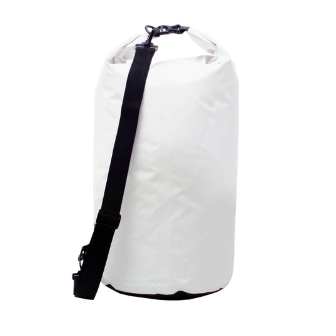 Gecko White Tarpaulin Dry Bag 30L or 7.9 Gal