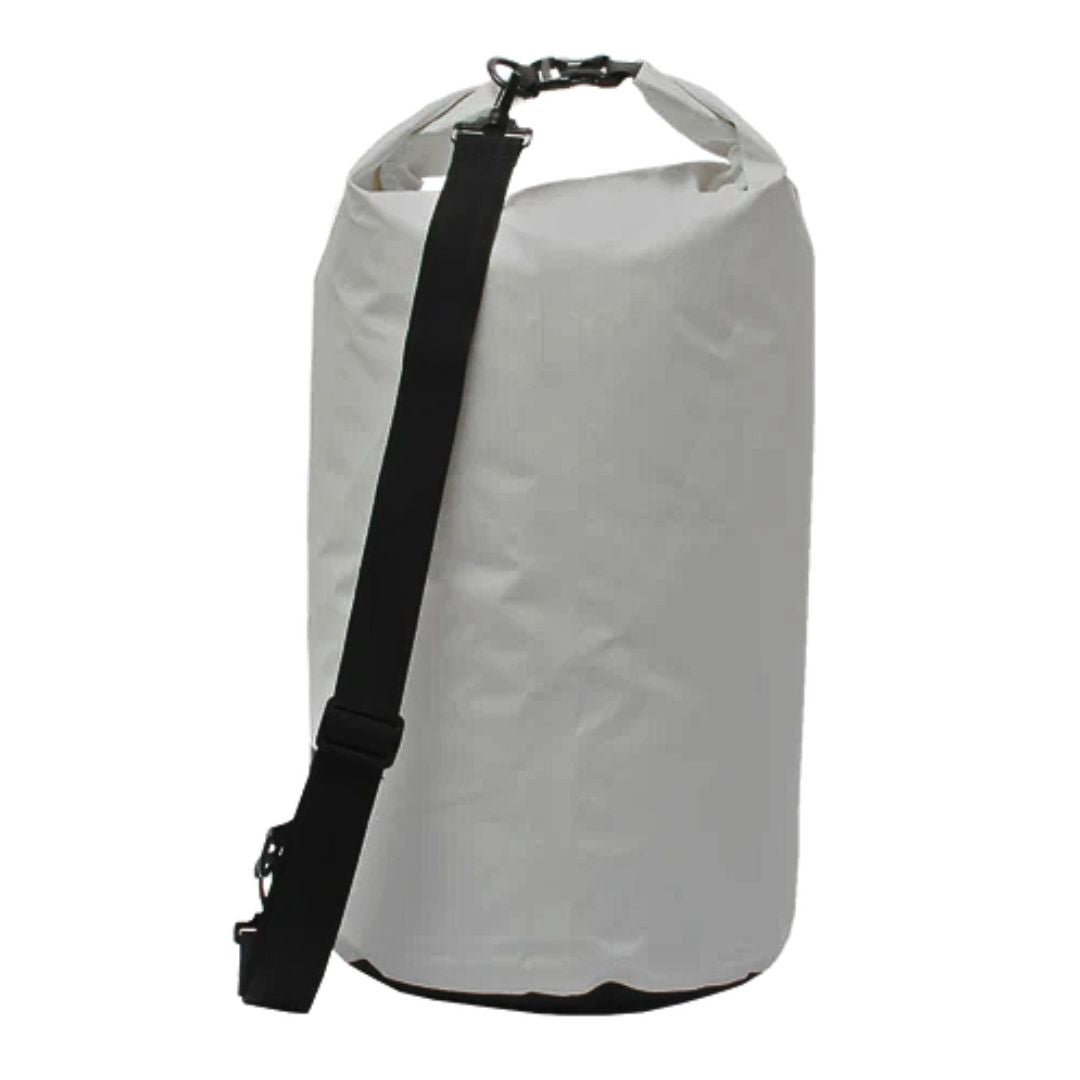 Gecko Grey Tarpaulin Dry Bag 30L or 7.9 Gal