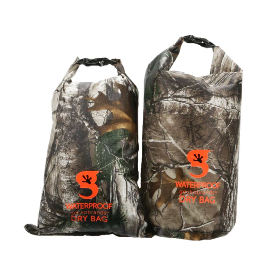 Gecko Lightweight Compression Dry Bag 2-pack Realtree Edge Camo