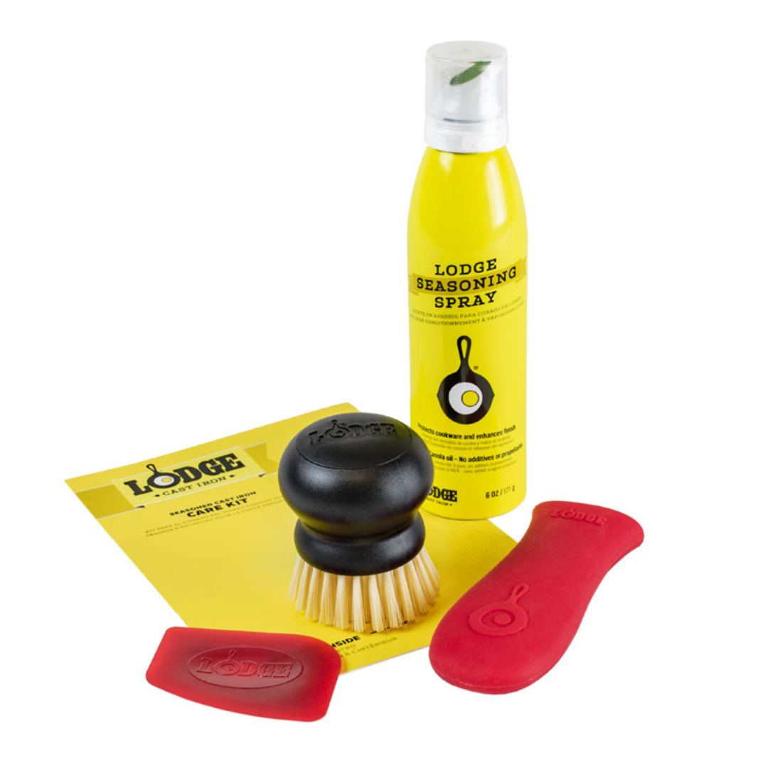 Lodge Seasoned Cast Iron Care Kit