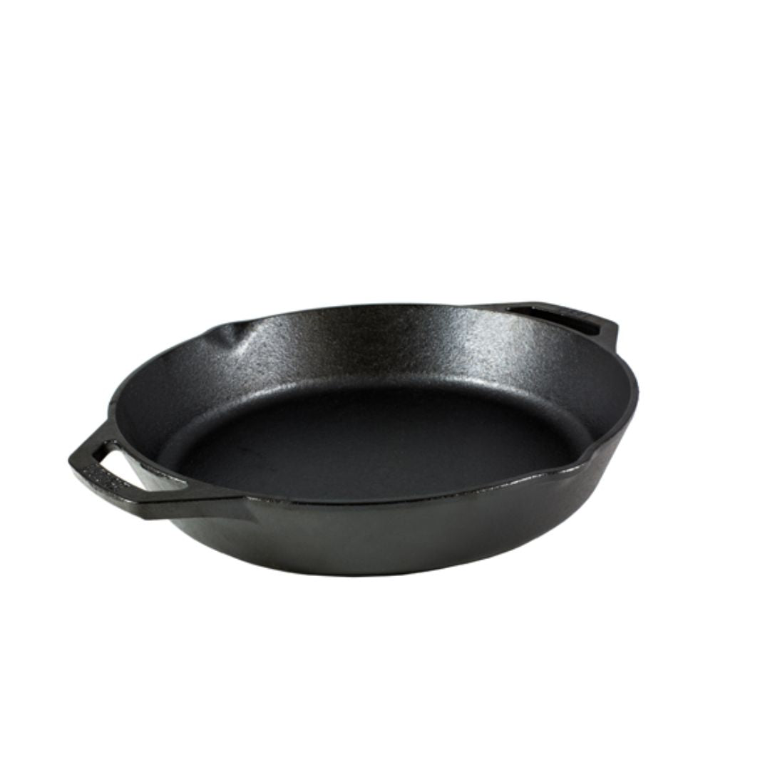 Lodge 12 Inch Cast Iron Dual Handle Pan
