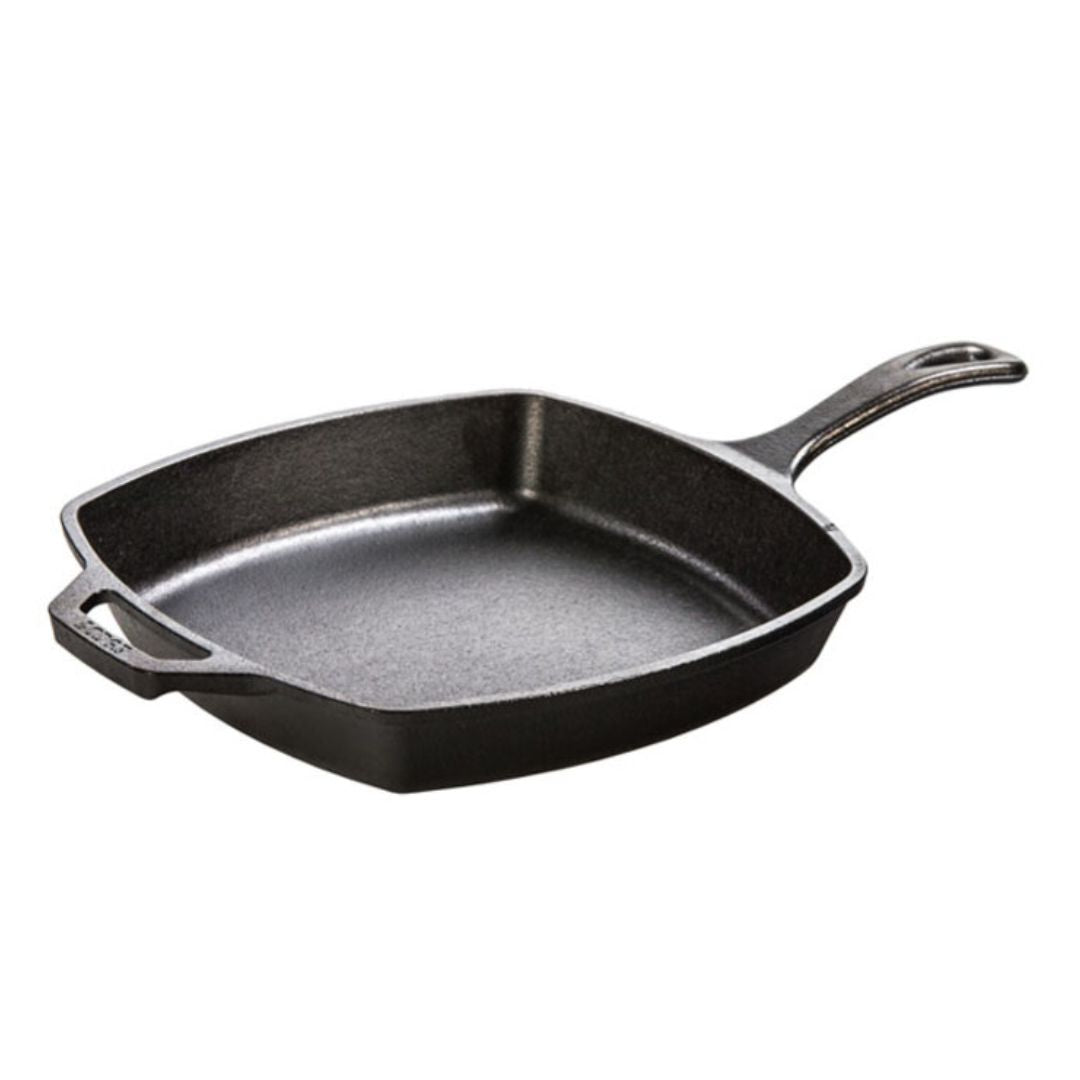 Lodge 10.5 Inch Square Cast Iron Skillet