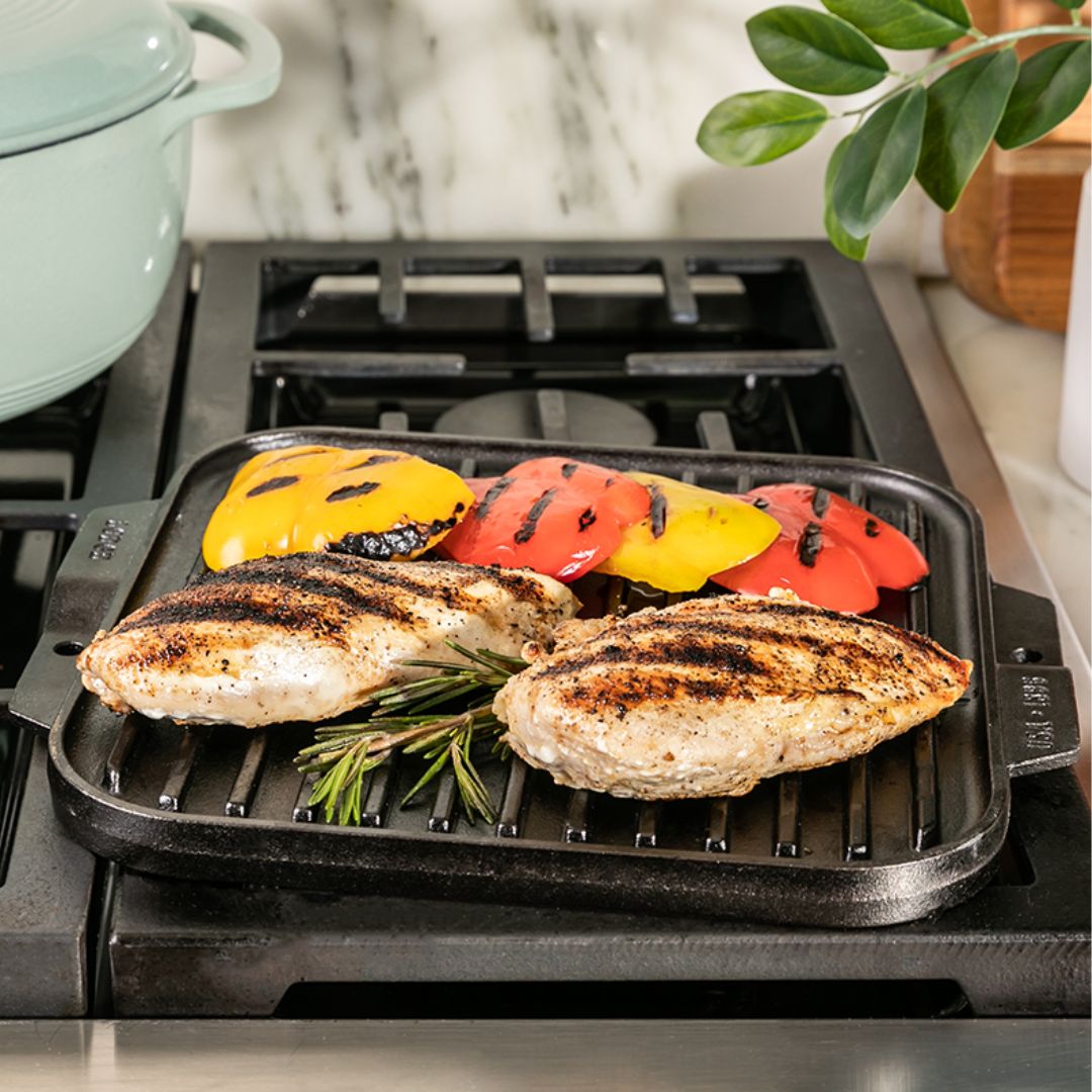 10.5 Inch Cast Iron Reversible Grill/Griddle