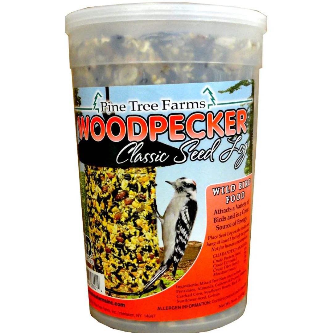Pine Tree Farms Seed Log-Woodpecker 36oz