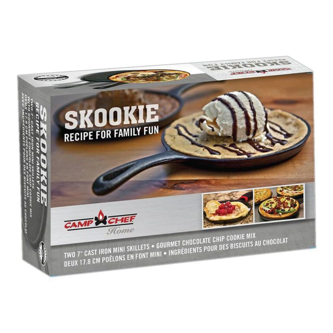 Camp Chef Cast Iron Skookie with Chocolate Chip Mix