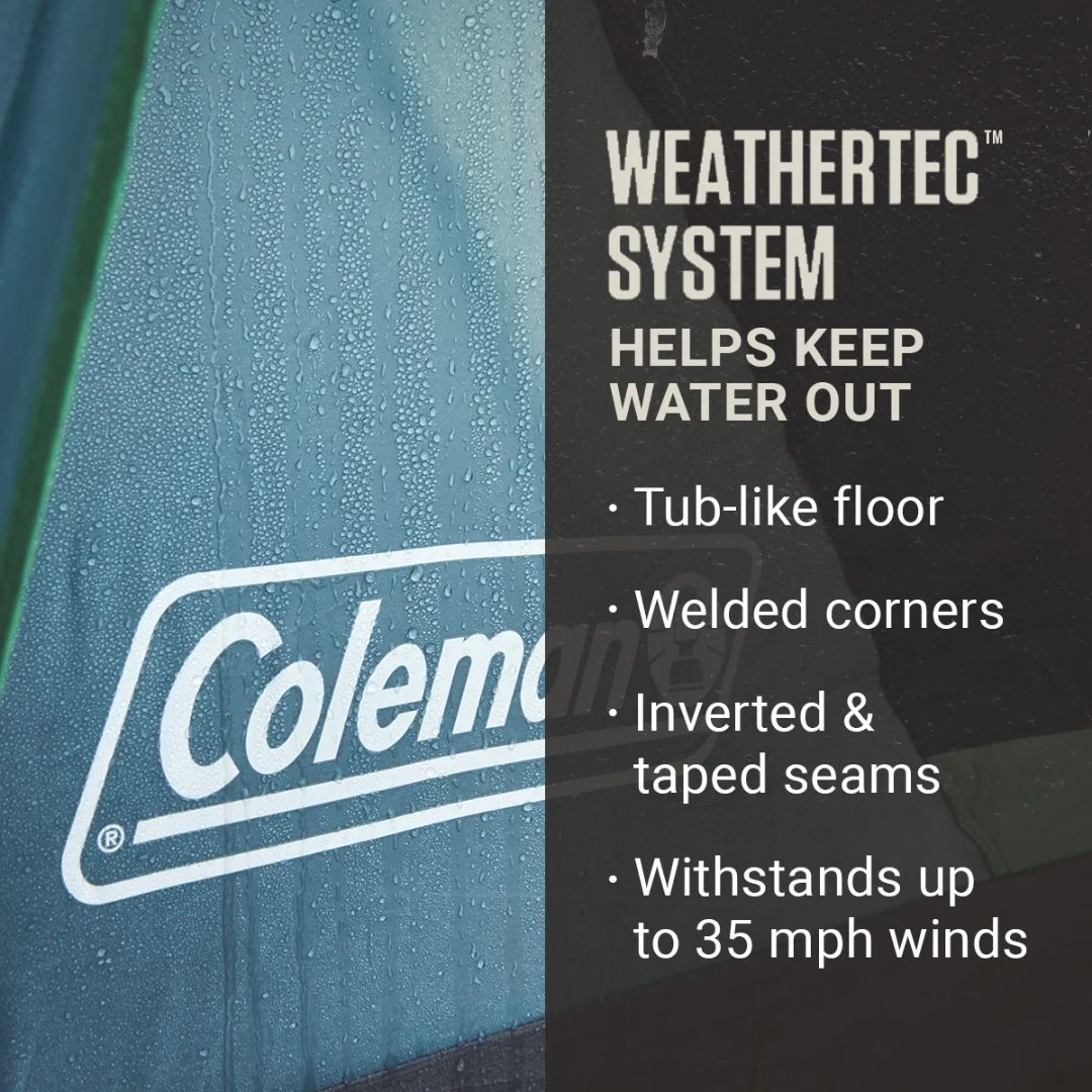 Coleman Sunlodge Tent 10P Cabin - Blue Night