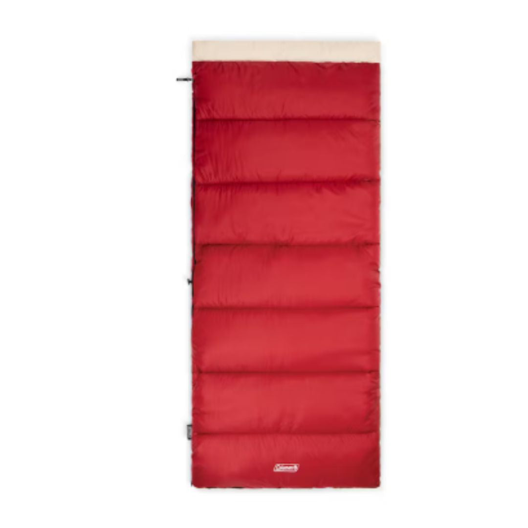 Coleman Flatlands 30F Sleeping Bag Mahogany C001