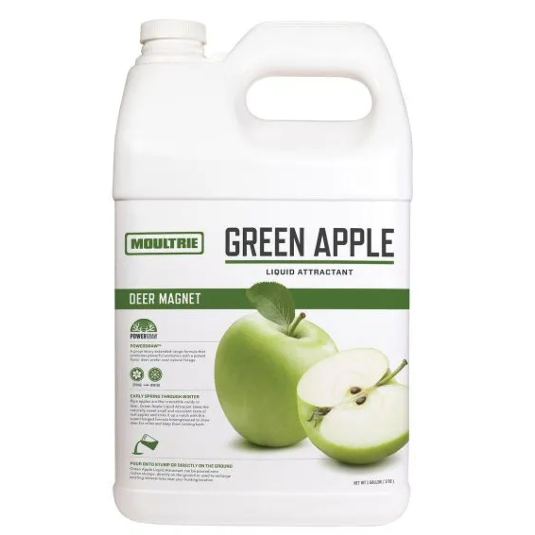 Moultrie Deer Magnet Green Apple Syrup - 1 gallon