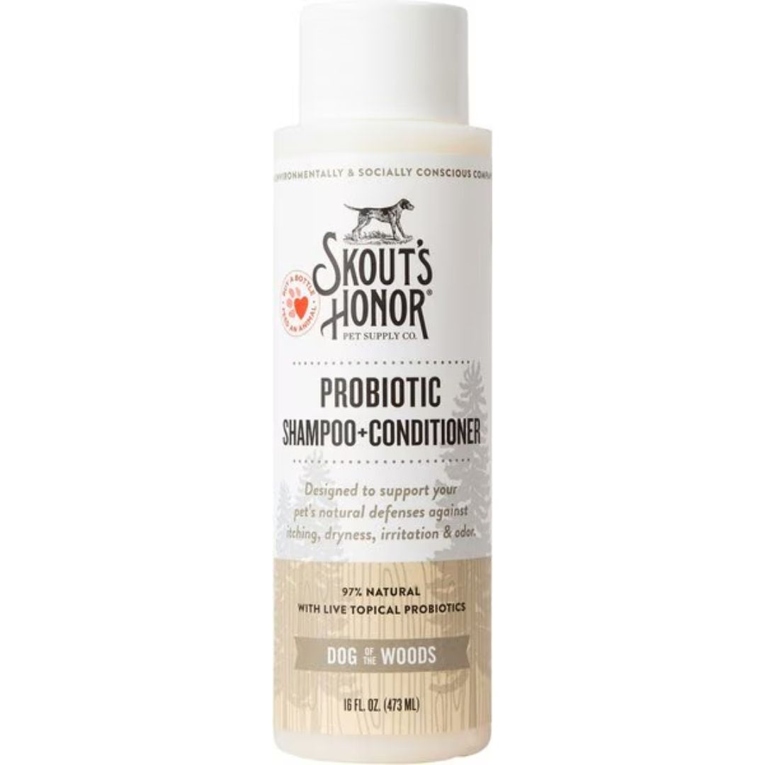 Skout's Honor Probiotic Shampoo/Conditioner Dog of the Woods 16oz