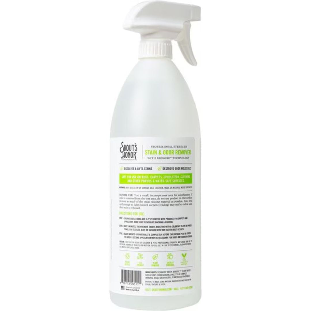 Skout's Honor Stain & Odor Remover Trigger Bottle 35oz