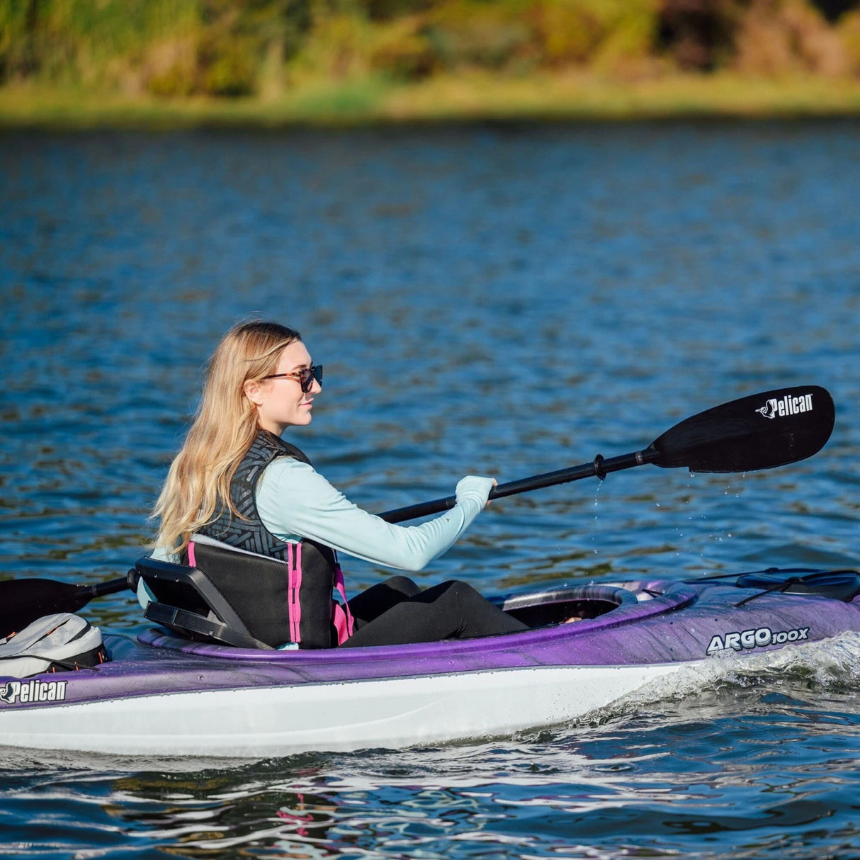 Kayak # 45 Pelican Argo 100X EXO Amethyst/White/Purple