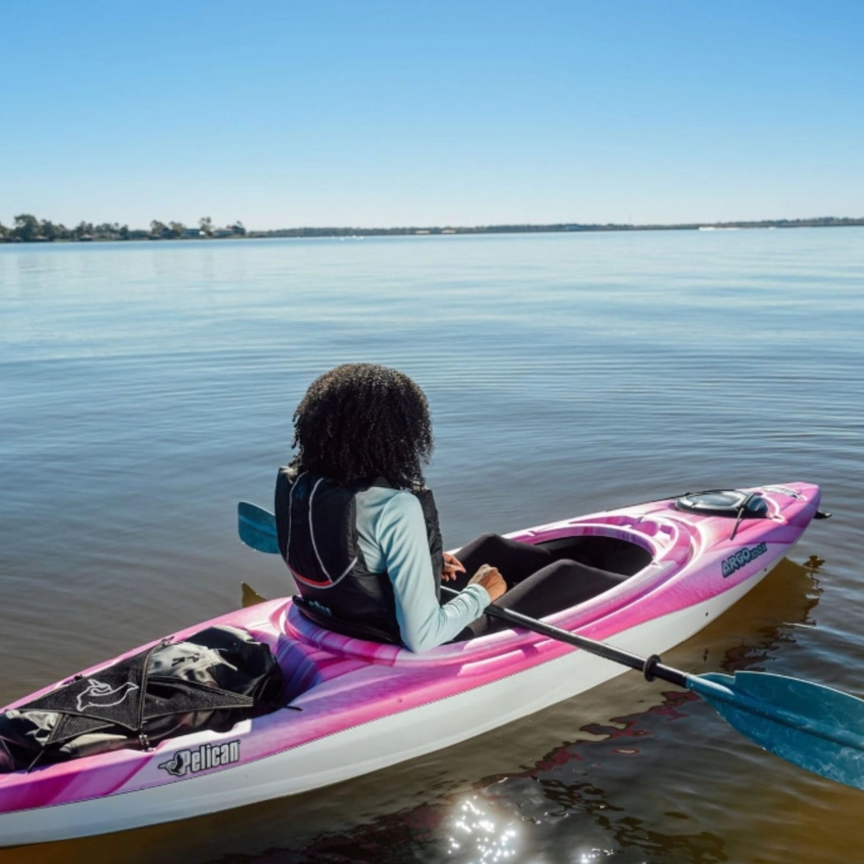 Kayak # 44 Pelican Argo 100X Fade Magenta White/White/White
