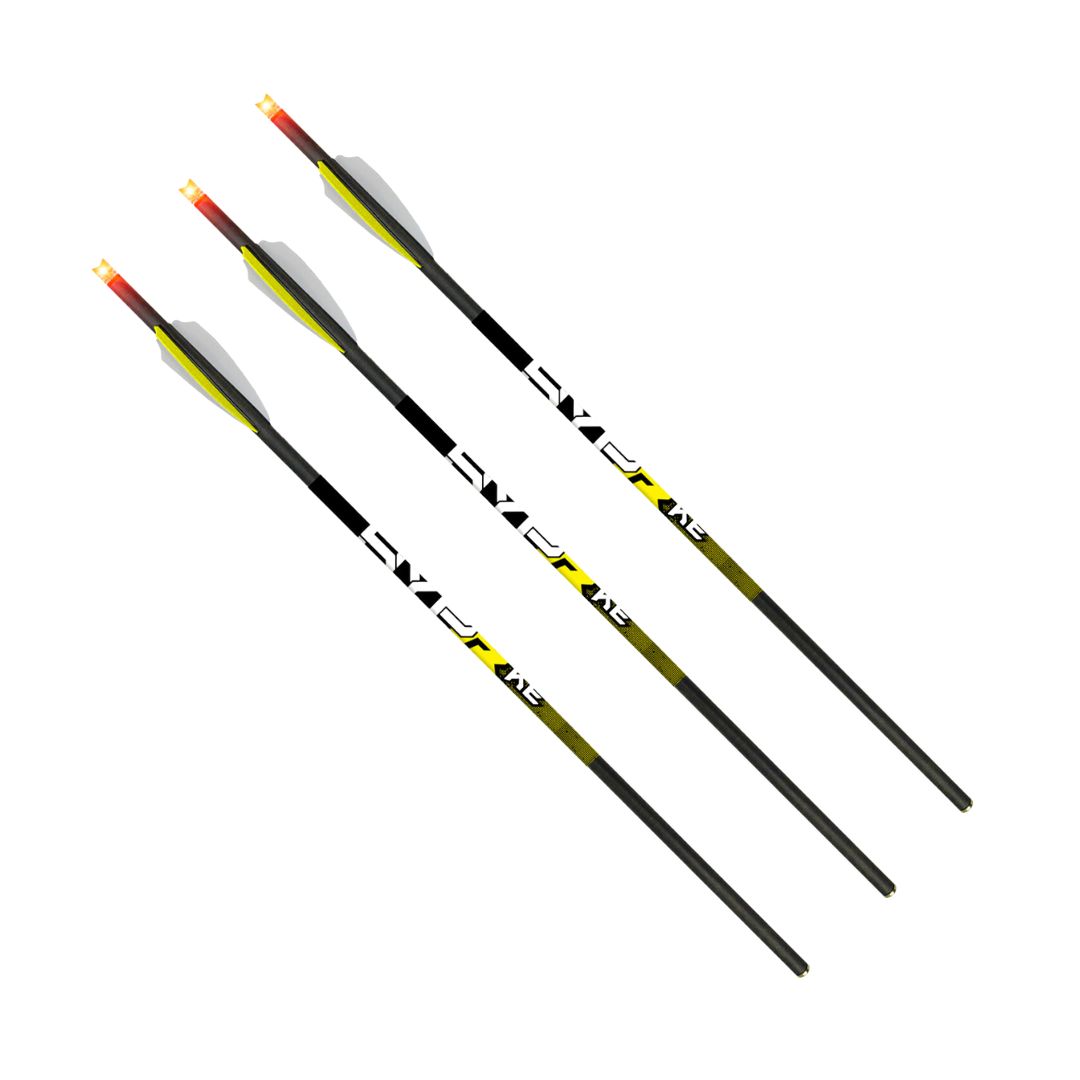 Killer Instinct 20" Lighted Hyper KE Crossbow Bolts 3pk