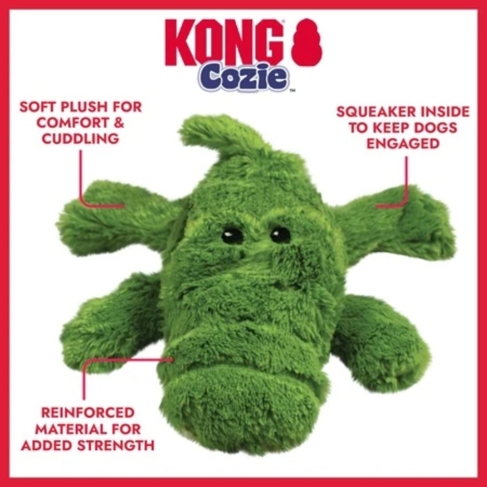 KONG Cozie Ali Alligator-XL