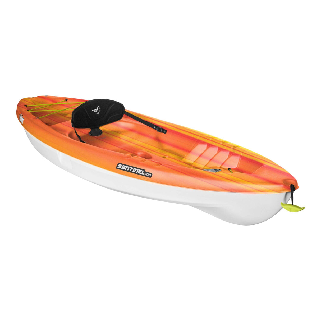 Sentinel 100 Kayak - Fade Fireman Red Yellow/White -# 22