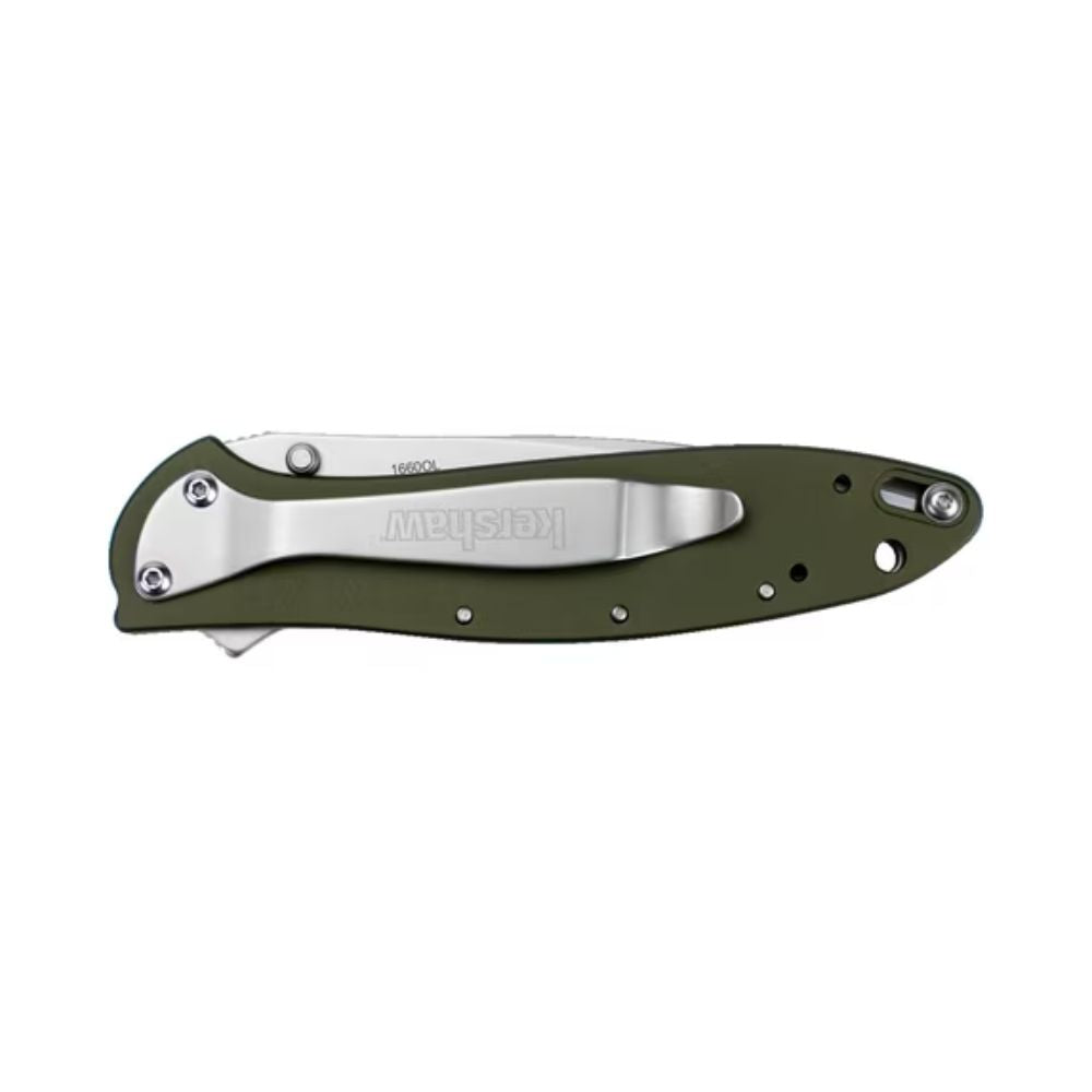 Kershaw Leek Folding Knife - Olive
