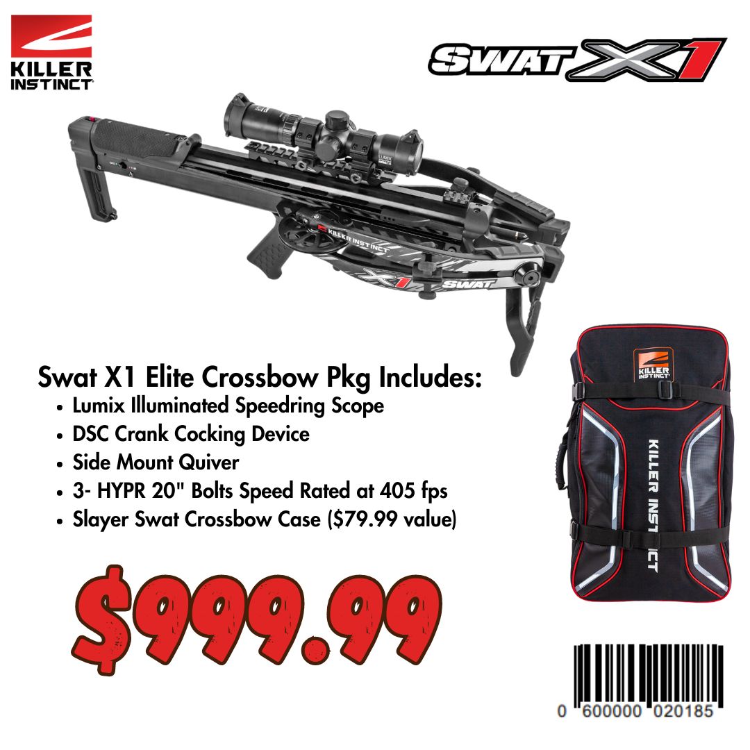 Killer Instinct Swat X1  Elite Crossbow Pkg