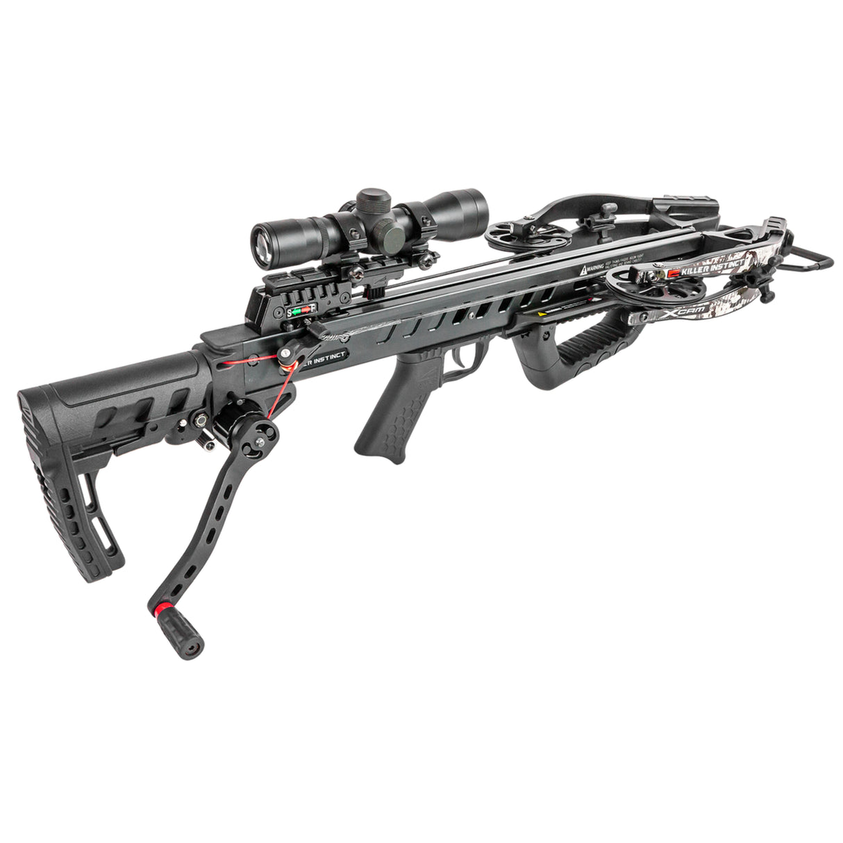 Killer Instinct Fatal-x Crossbow Kit With Integrated Crank