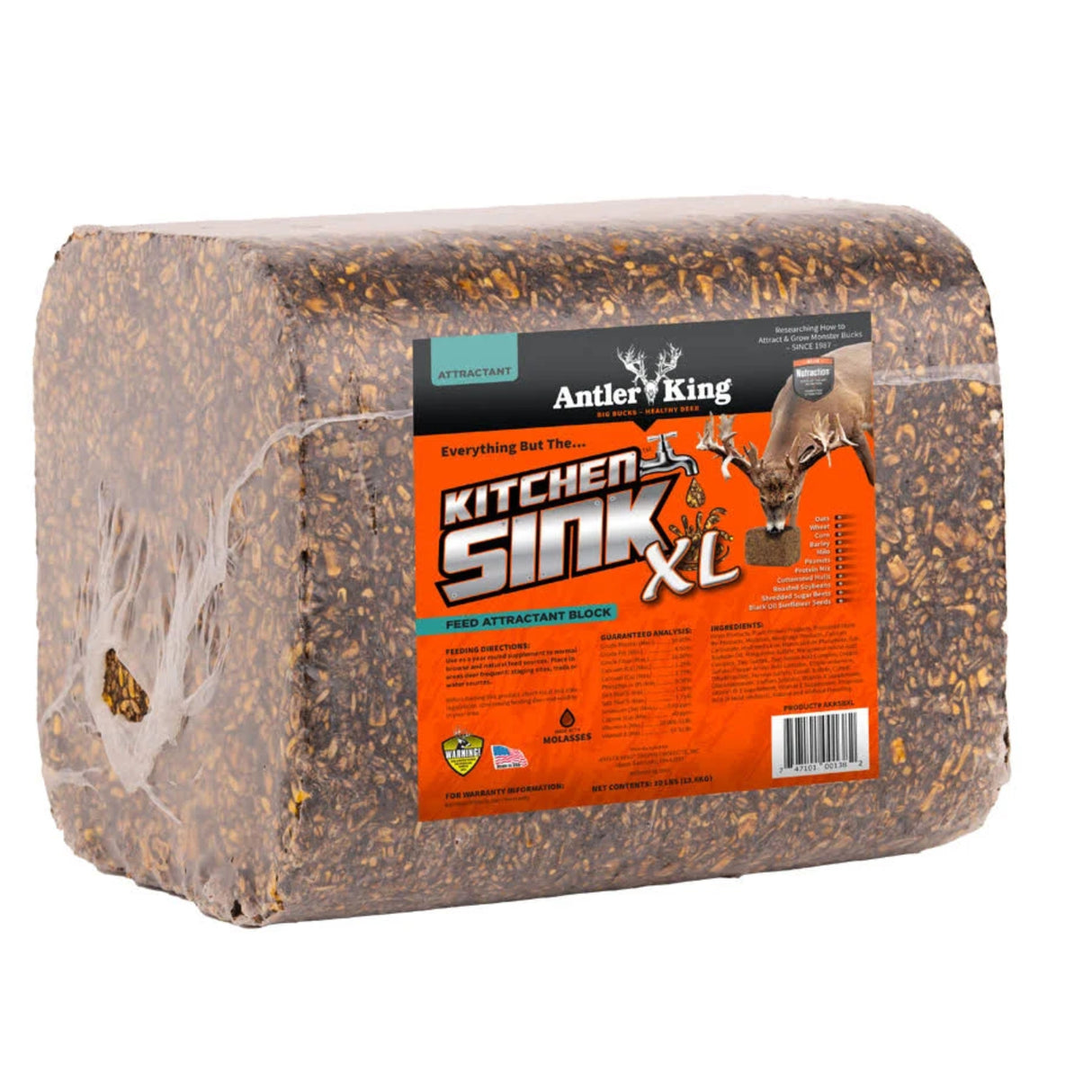 Antler King Everything But The Kitchen Sink XL Block (30#) NEW