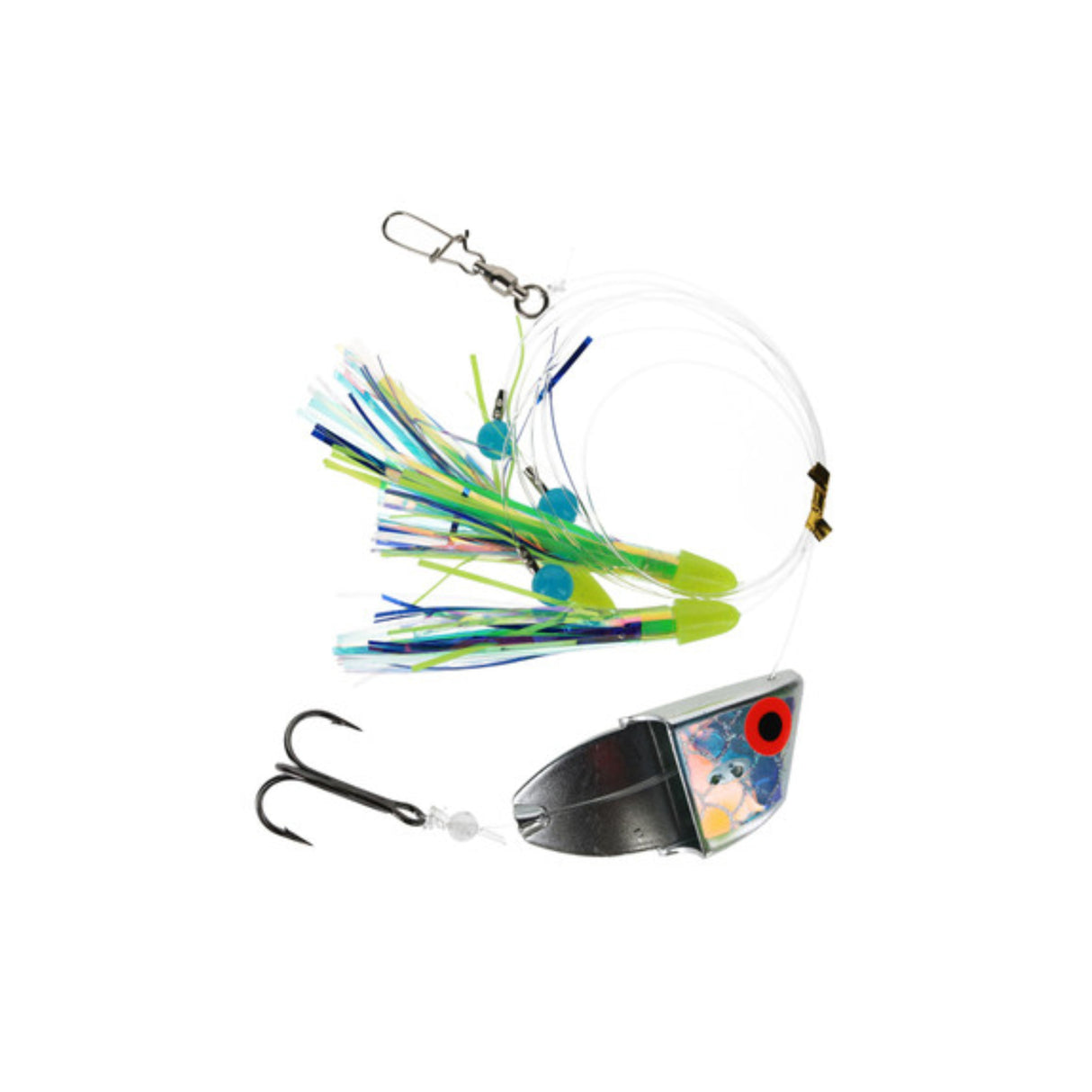 Ice Strong Krunch Meat Rigs - UV Blue Dolphin