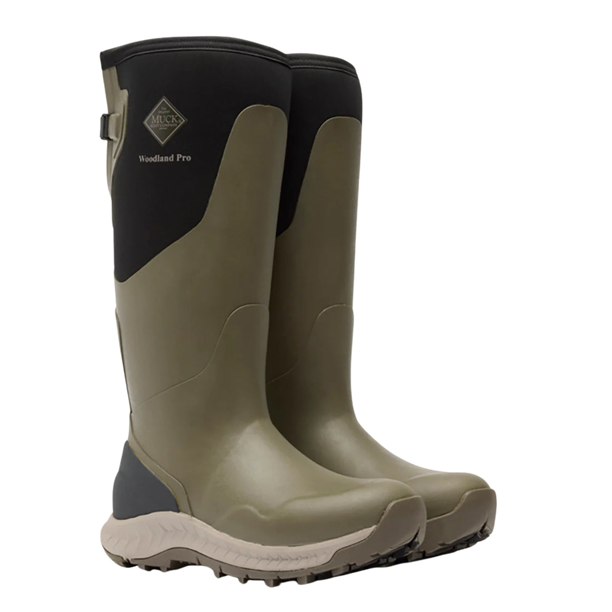 Muck Woodland Pro 16" Boot Olive Night Rock Ridge