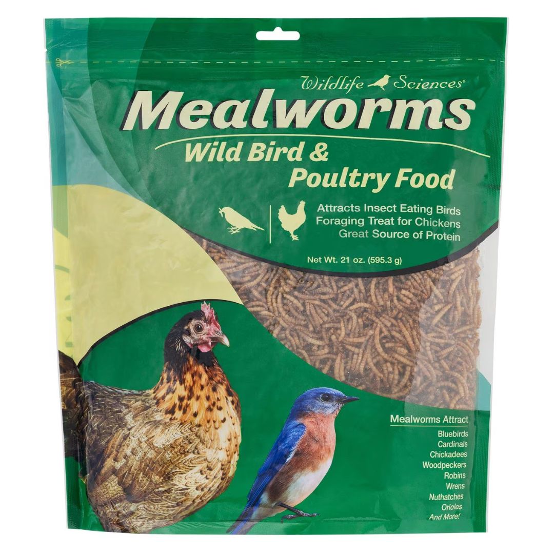 Wildlife Sciences 21oz Mealworm Standup Pouch