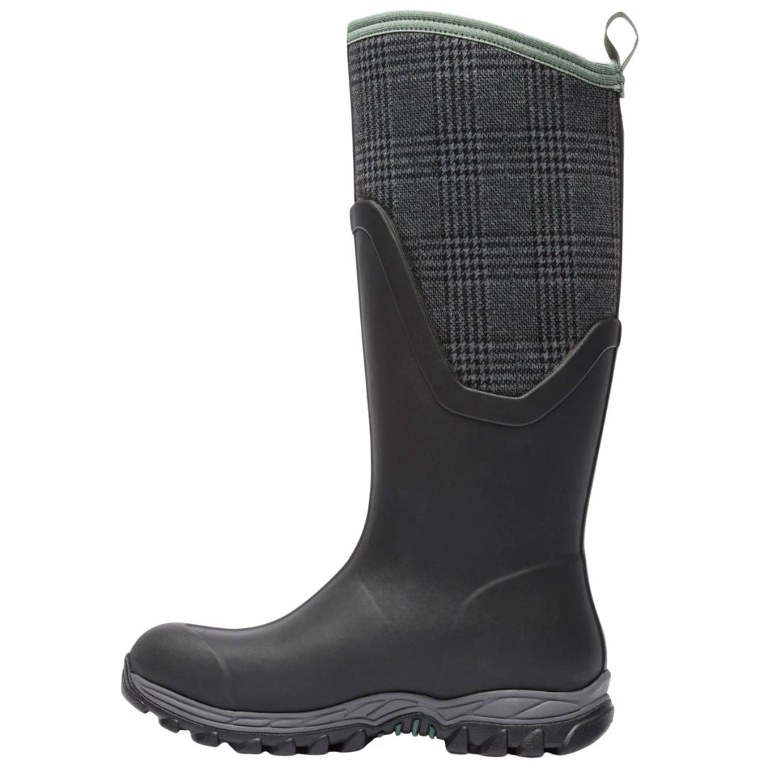 Muck Women's Arctic Sport II Tall Boot Black/Plaid