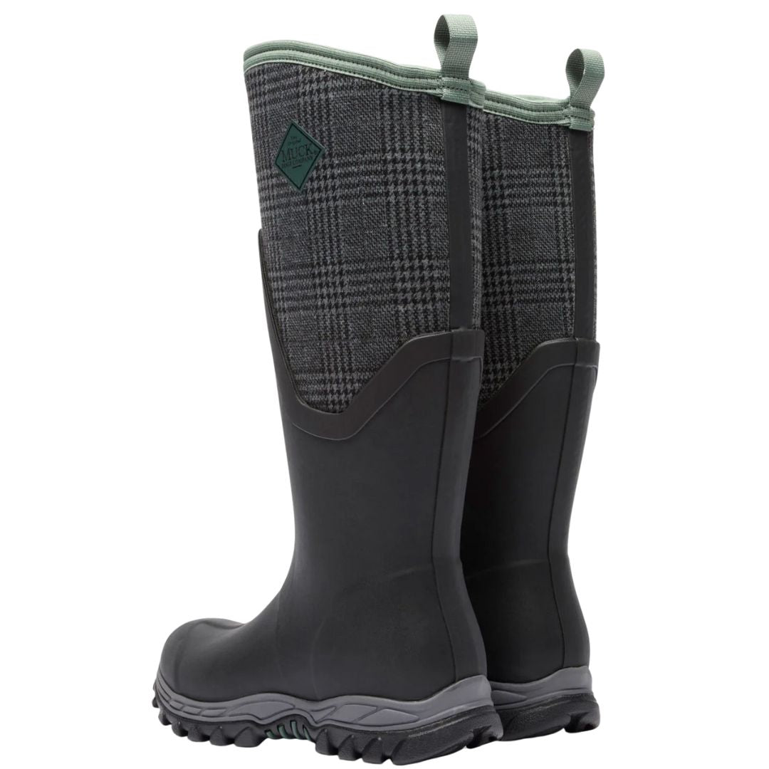 Muck Women's Arctic Sport II Tall Boot Black/Plaid