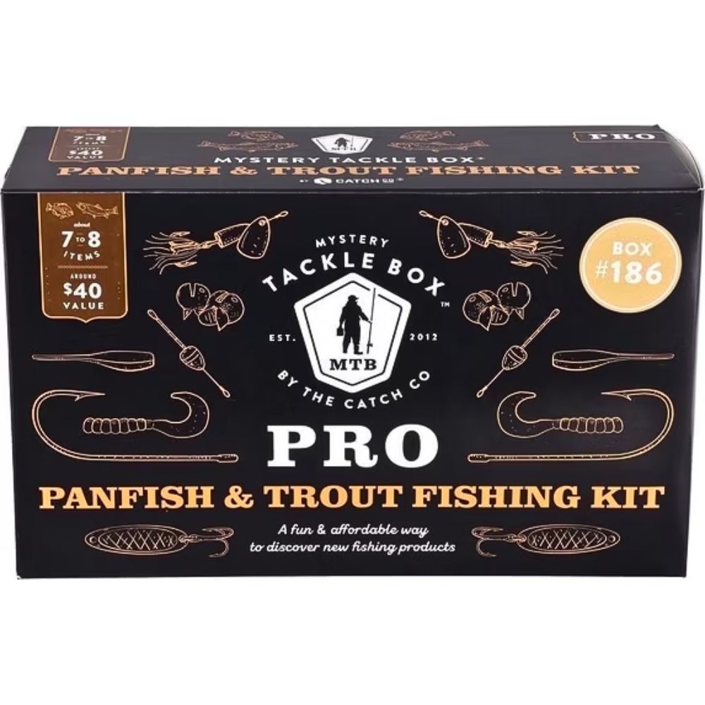 Mystery Tackle Box Pro Panfish & Trout Fishing Lure Kit