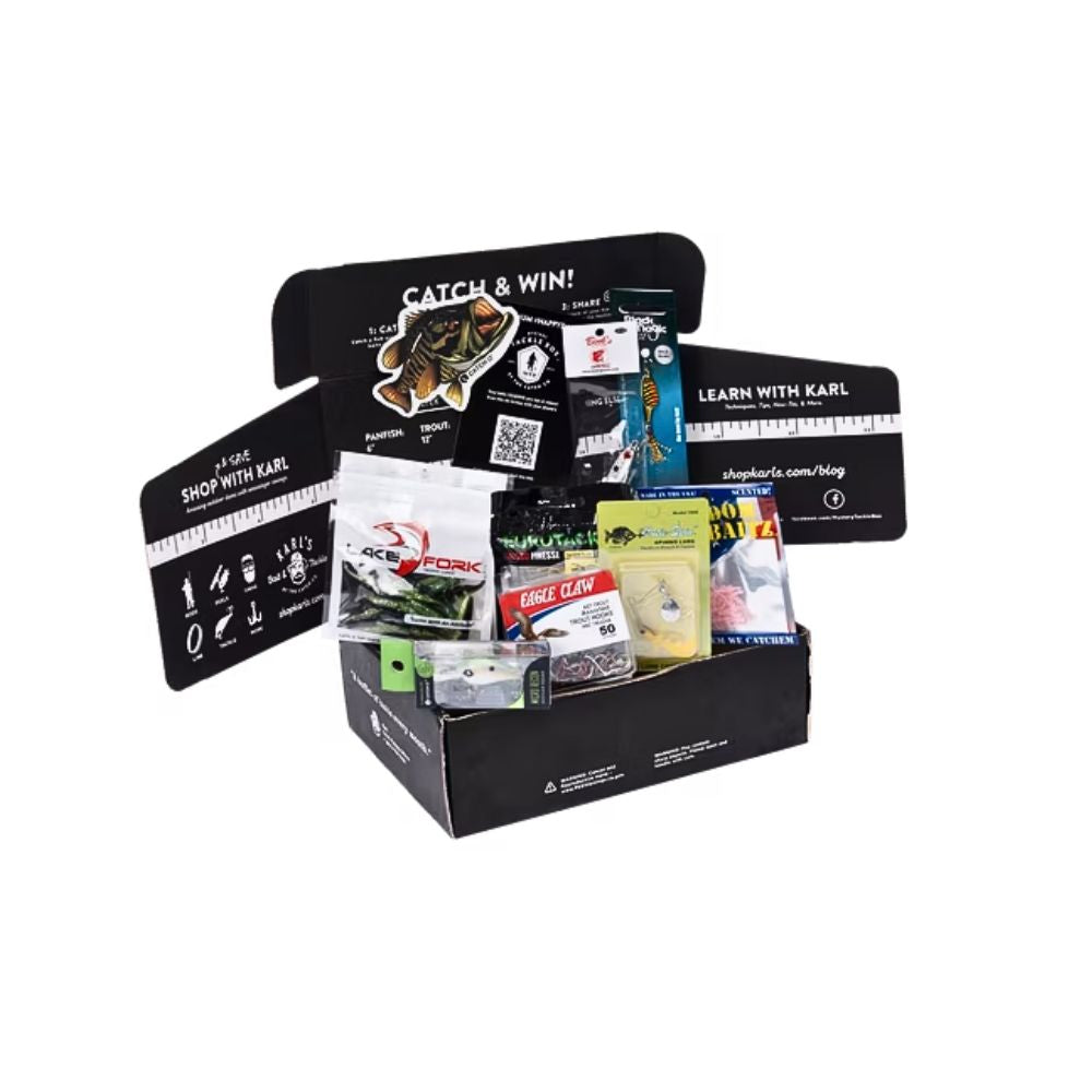 Mystery Tackle Box Pro Panfish & Trout Fishing Lure Kit