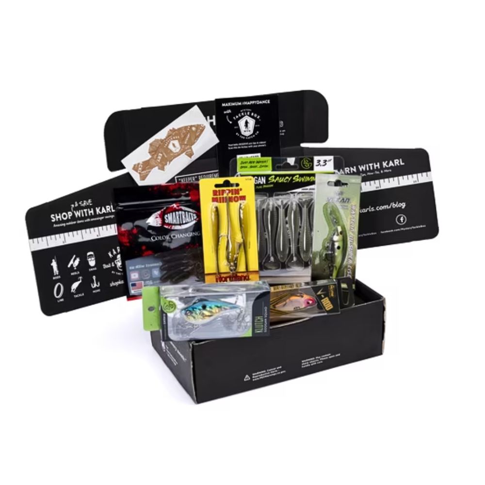 Mystery Tackle Box Pro Walleye Fishing Lure Kit