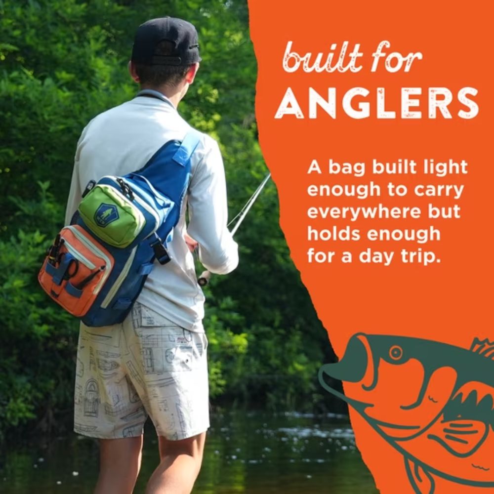 Mystery Tackle Box Tackle Trekker Sling Fishing Lure Kit Multi-Color