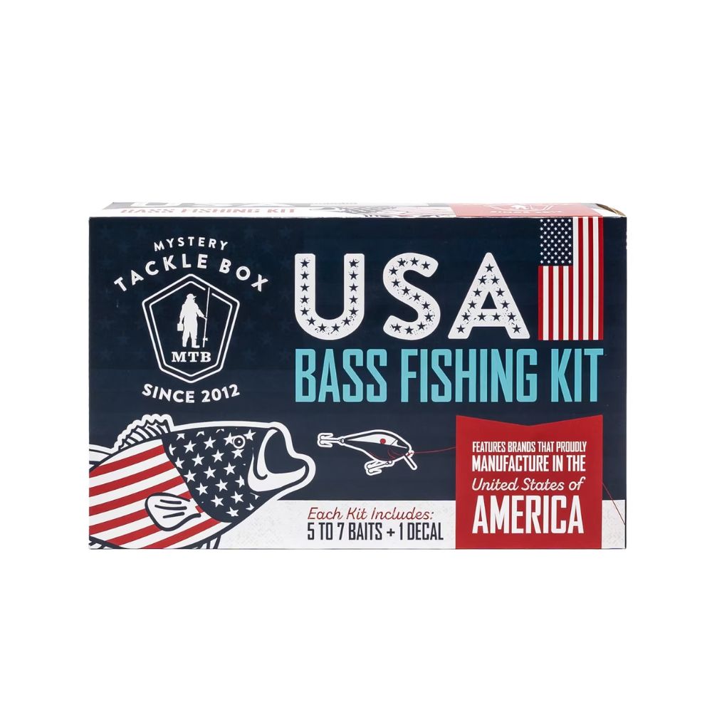 Mystery Tackle Box USA Bass Lure Kit