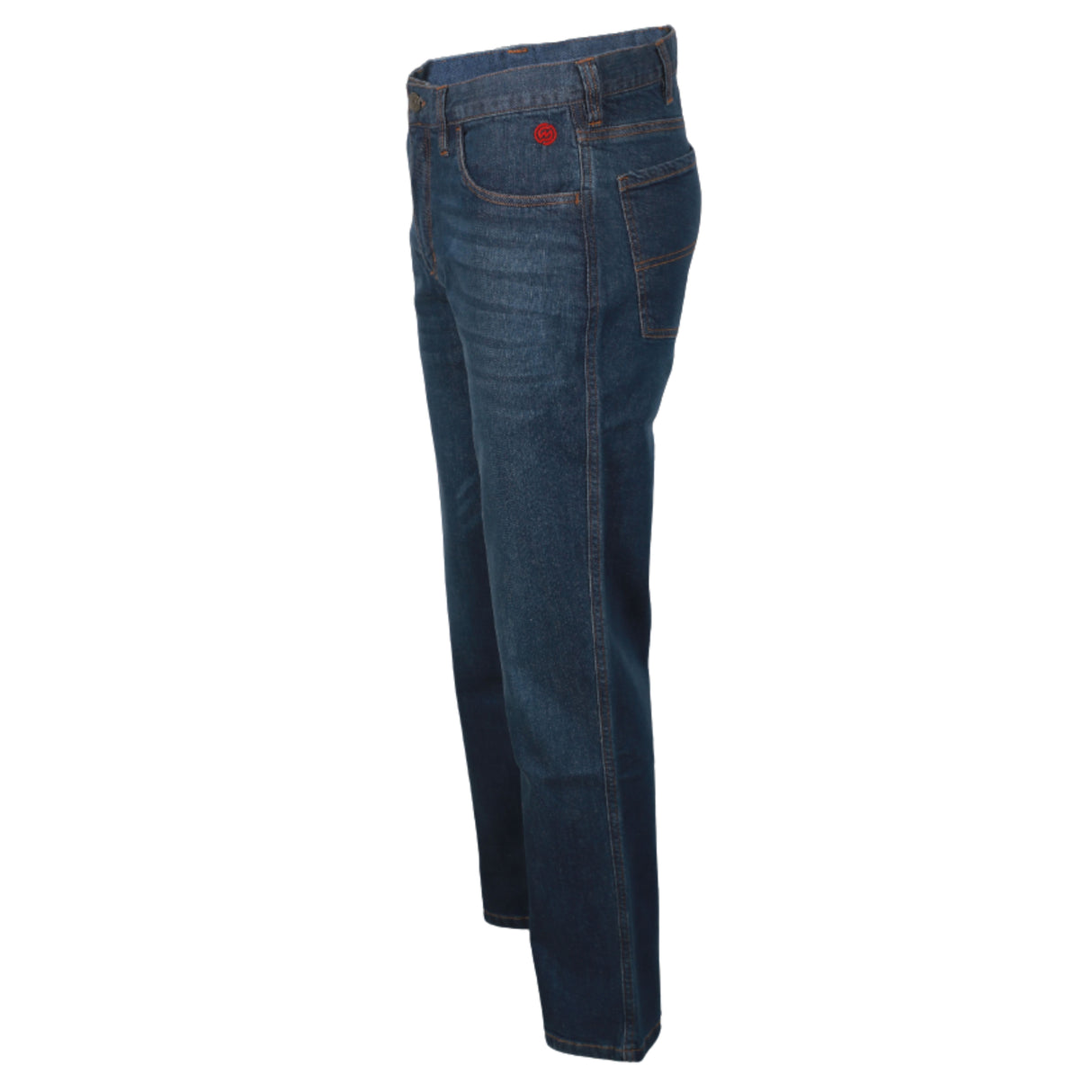 NKE Basic Stretch Denim Heavy Embroidery Jeans