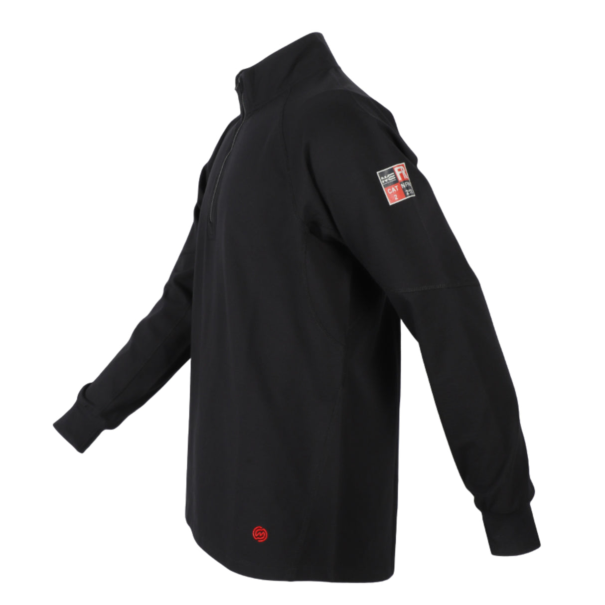 NKE FR Lightweight Flex 1/4 Zip Sweatshirt Black