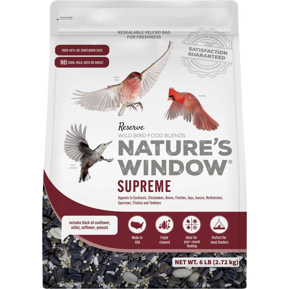 Nature’s Window Supreme Wild Bird Food 6#