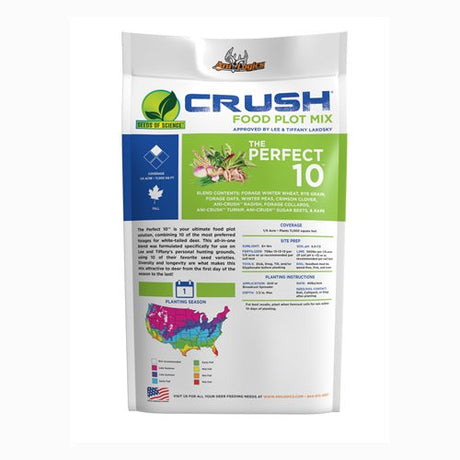 Ani-Logics Crush The Perfect 10 Food Plot Mix - 10lbs