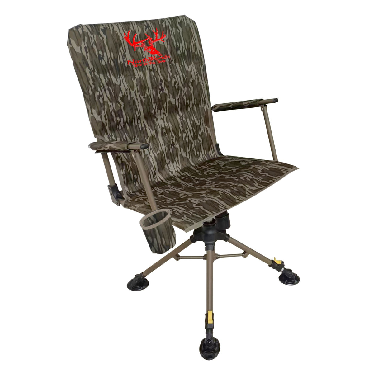WFS Swivel Hydraulic Center Post XL Chair MO Bottomland w/ NW LOGO