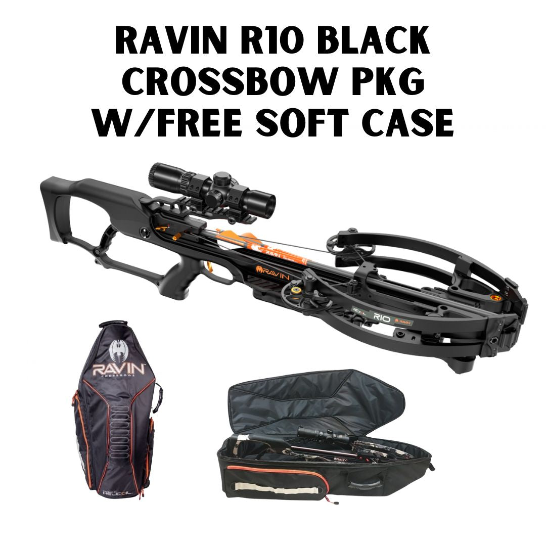 Ravin R10 Black Crossbow Pkg