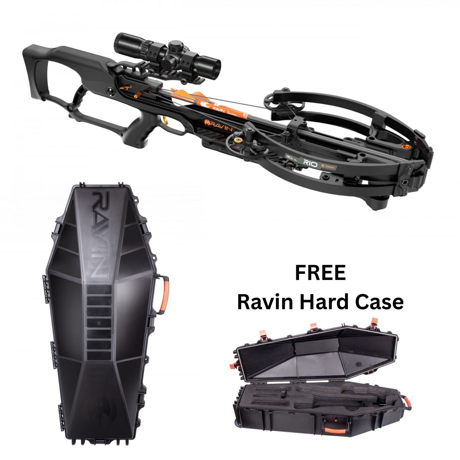 Ravin R10 Black Crossbow Pkg w/Free Hard Case
