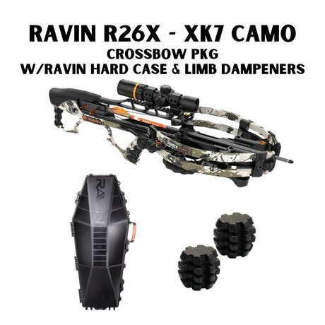 Ravin R26X XK7 Crossbow Pkg w/Hard Case