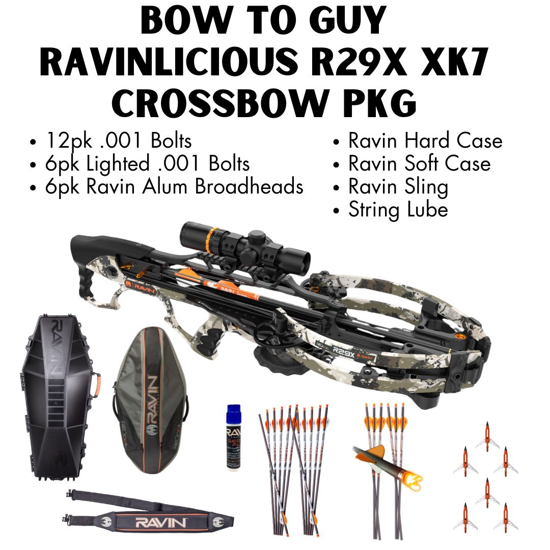 Mike's Bow Too Guy Ravinlicious R29X XK7 Camo Package
