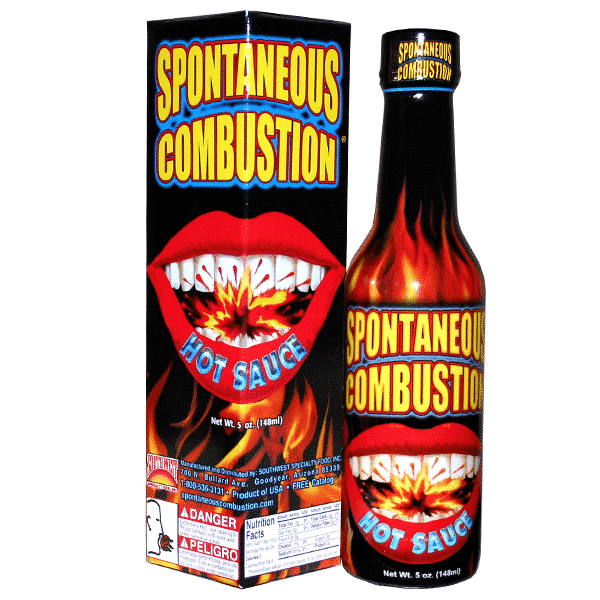 Ass Kickin' Spontaneous Combustion Hot Sauce
