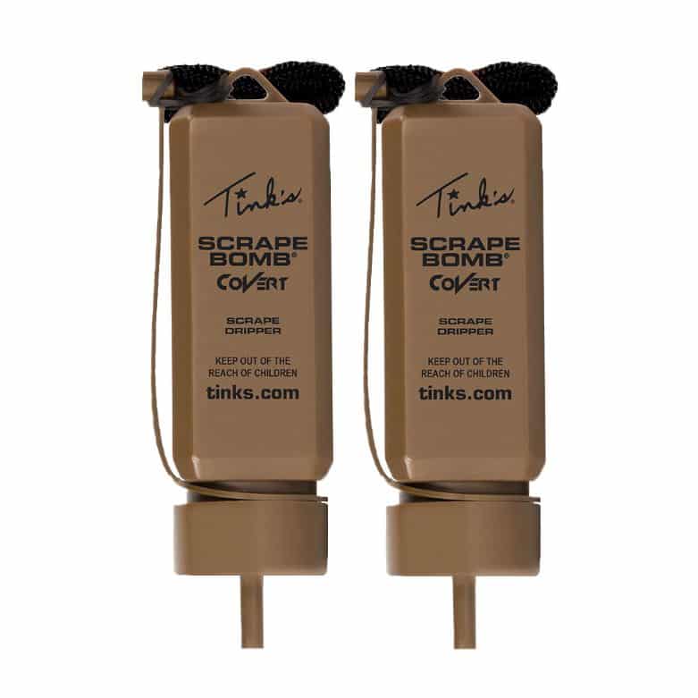 Tink's Covert Brown Scrape Bomb (Scrape Dripper - 2 Pack)