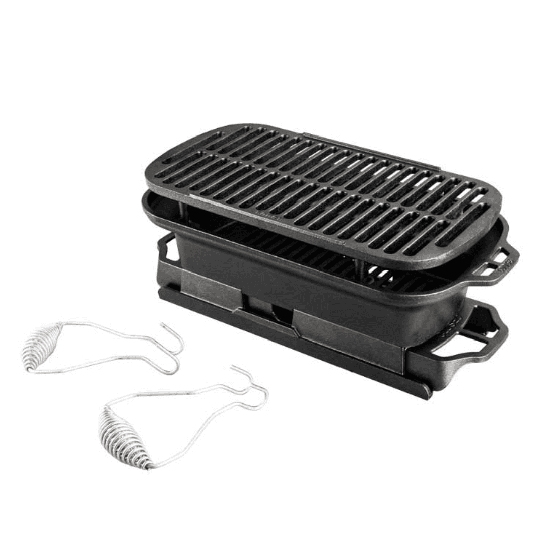 Lodge Cast Iron Sportsman's Pro Cast Iron Grill